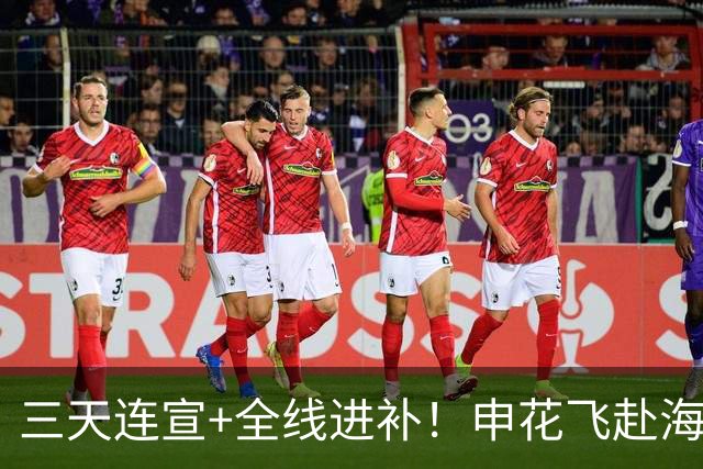三天连宣+全线进补！申花飞赴海口启动新赛季